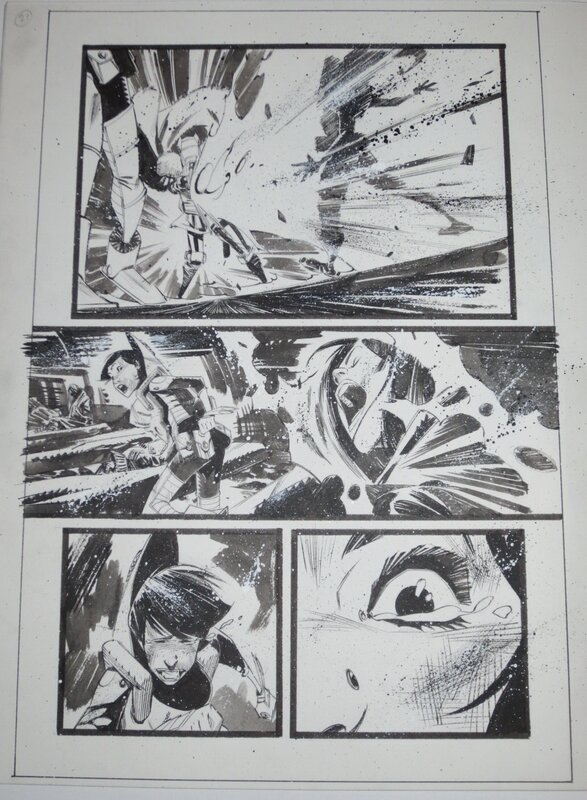 Matteo Scalera, Black Science #13 p21 - Planche originale