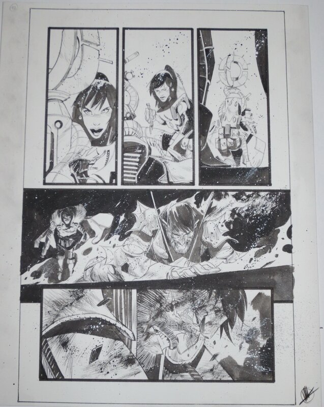 Matteo Scalera, Black Science #16 p12 - Planche originale