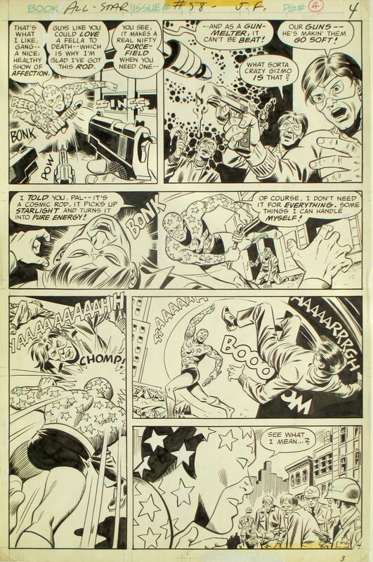 All Star Comics by Wally Wood, Ric Estrada - Comic Strip