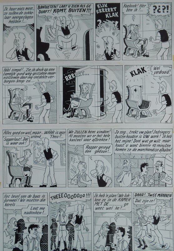 Pom, Piet Pienter en Bert Bibber - Comic Strip