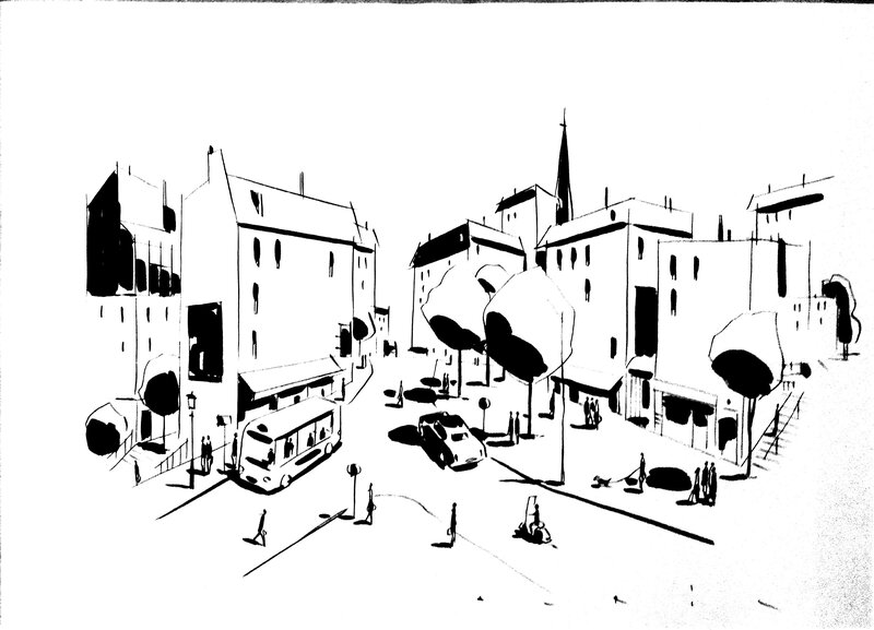Avrilville - Original Illustration