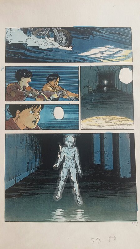 Steve Oliff, Akira Vol. 5 page 47. - Original art