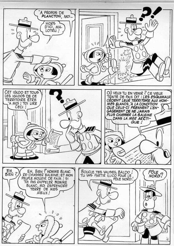 Baldo 1960 by Luciano Bottaro - Comic Strip