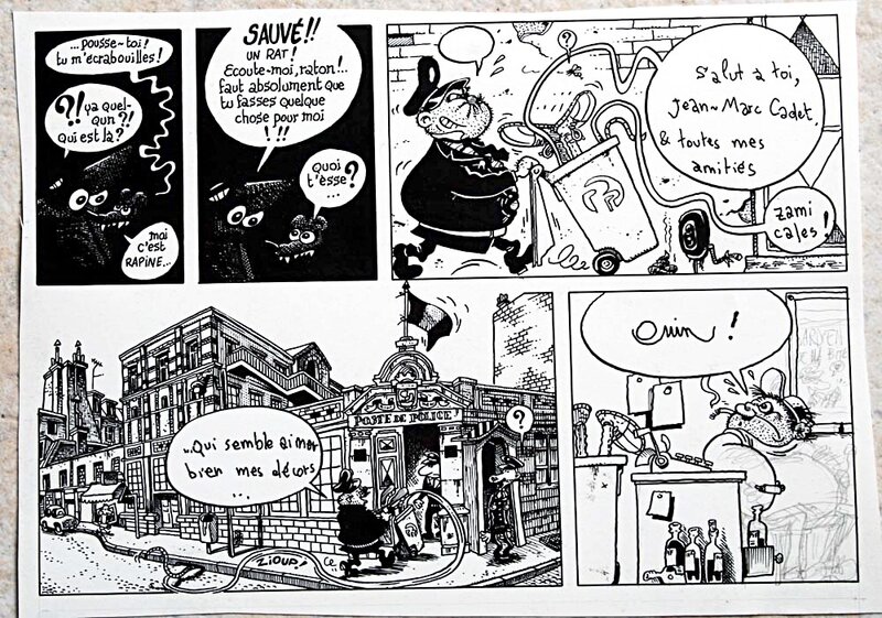 Pierre Ouin - Comic Strip