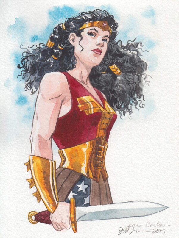 Wonder Woman by Jill Thompson - Sketch