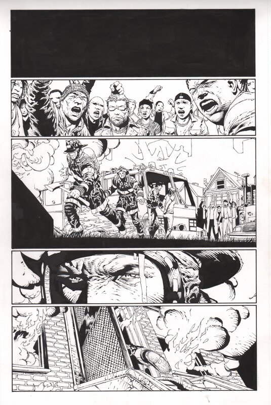 David Finch, The Call of DutyThe Brotherhood issue 3 - Comic Strip