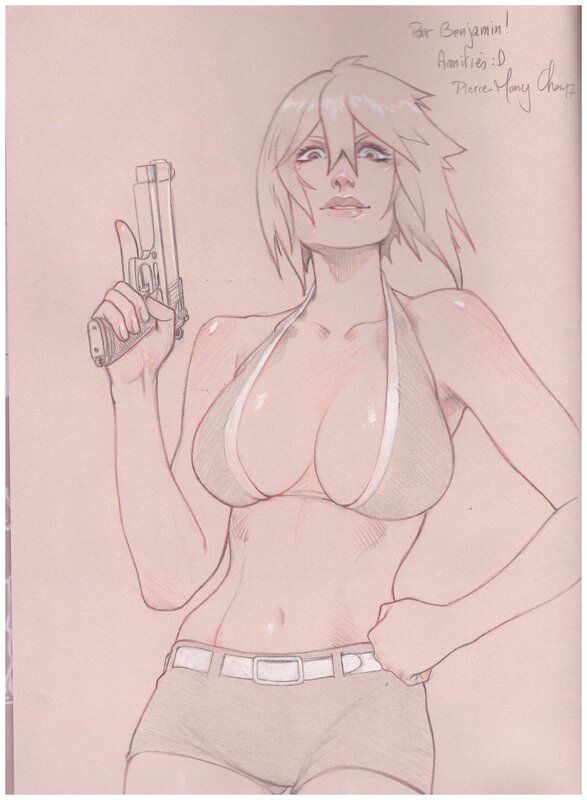 Cross Fire - T3 by Pierre-Mony Chan - Sketch