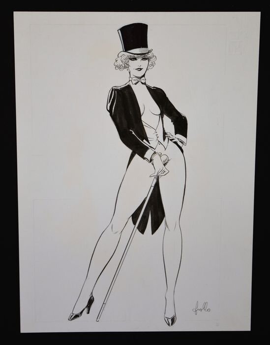 Mona Street by Leone Frollo - Original Illustration