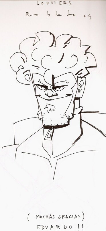 José Manuel Robledo Tiedra, José Manuel Robledo - Louviers - Sketch