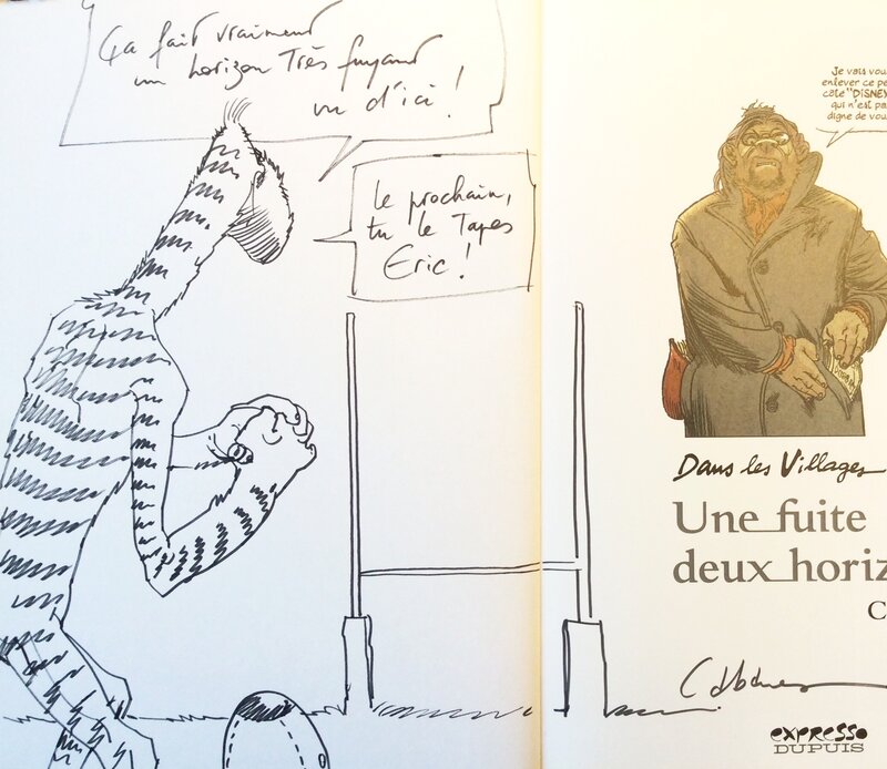 Dans les villages by Max Cabanes - Sketch