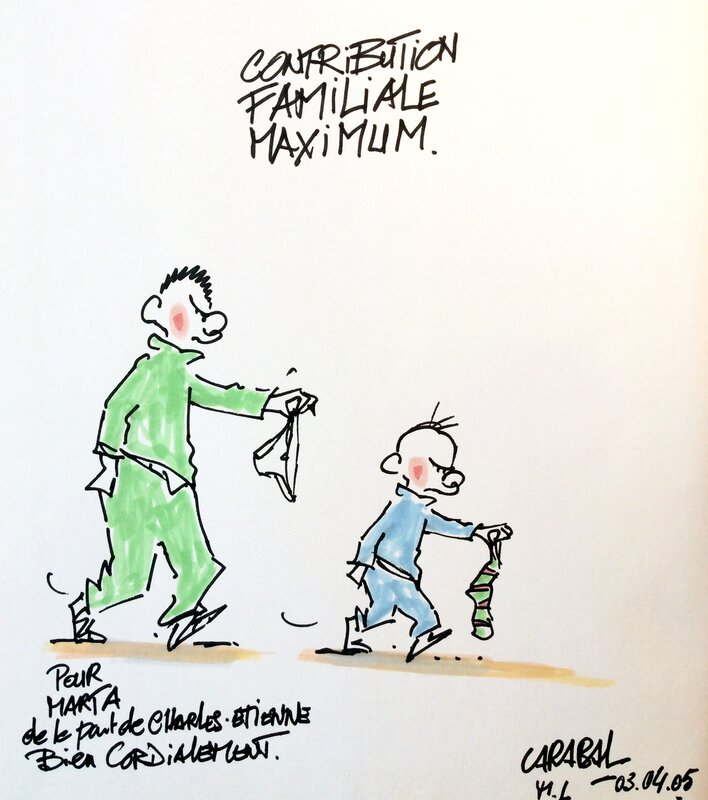 Les gosses by Carabal - Sketch