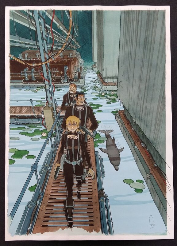 For sale - Mermaid Project T2 by Fred Simon, Corine Jamar, Leo - Original Cover