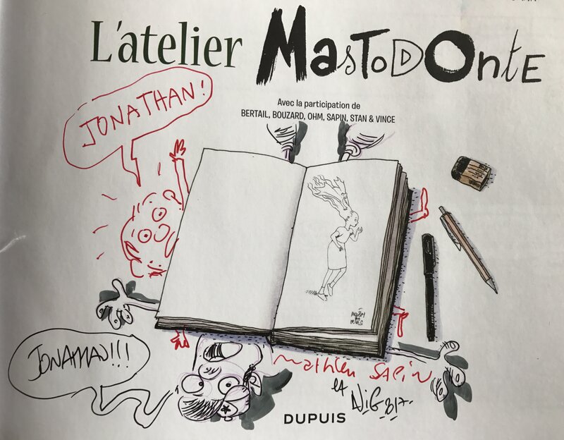 Nicolas Kéramidas, L'atelier Mastodonte - Sketch