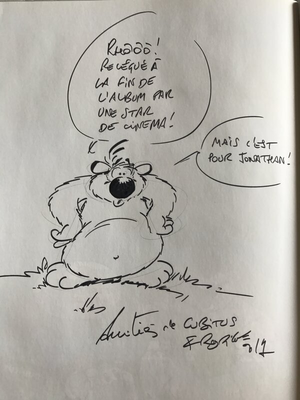 Cubitus by Michel Rodrigue - Sketch