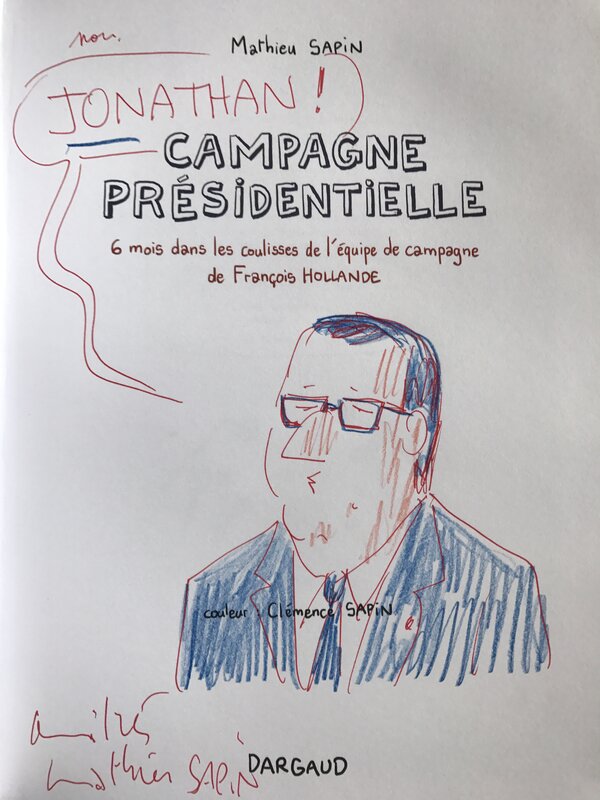 Mathieu Sapin, Campagne présidentielle - Sketch