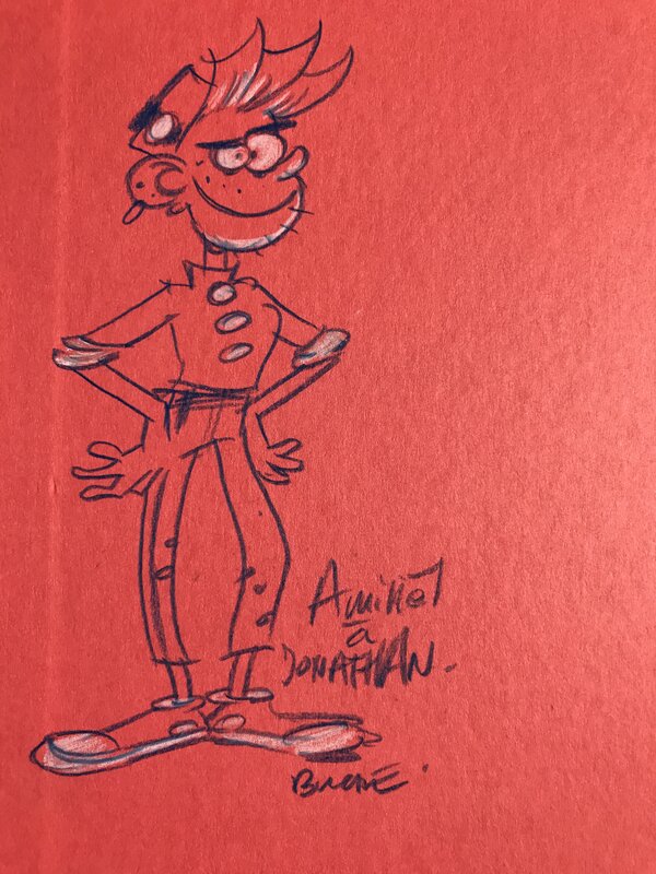 Spirou par Eric Buche - Sketch