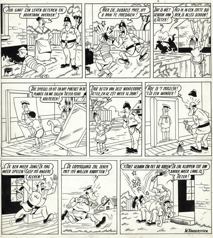 Willy Vandersteen, Suske en Wiske - Bob et Bobette - Comic Strip