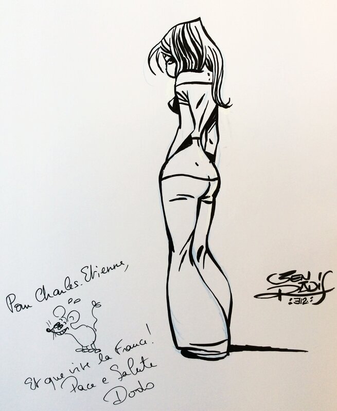 Max et Nina by Ben Radis, Dodo - Sketch