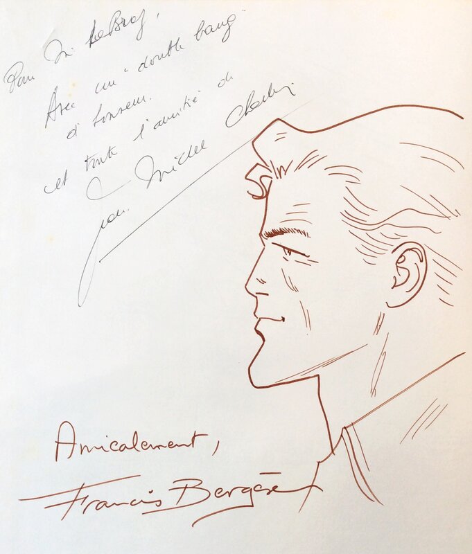 Buck Danny by Francis Bergèse, Jean-Michel Charlier - Sketch