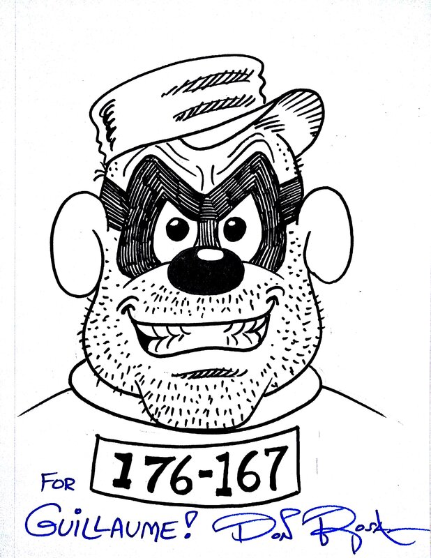 Don Rosa - Rapetou 176-167 - Sketch