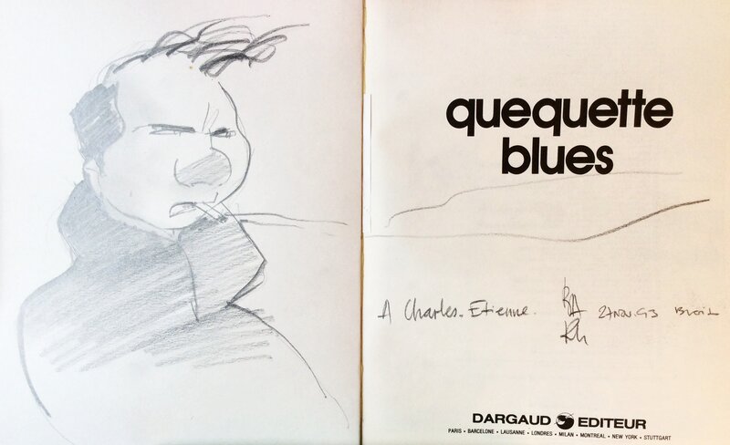 Quéquette blues par Baru - Dédicace