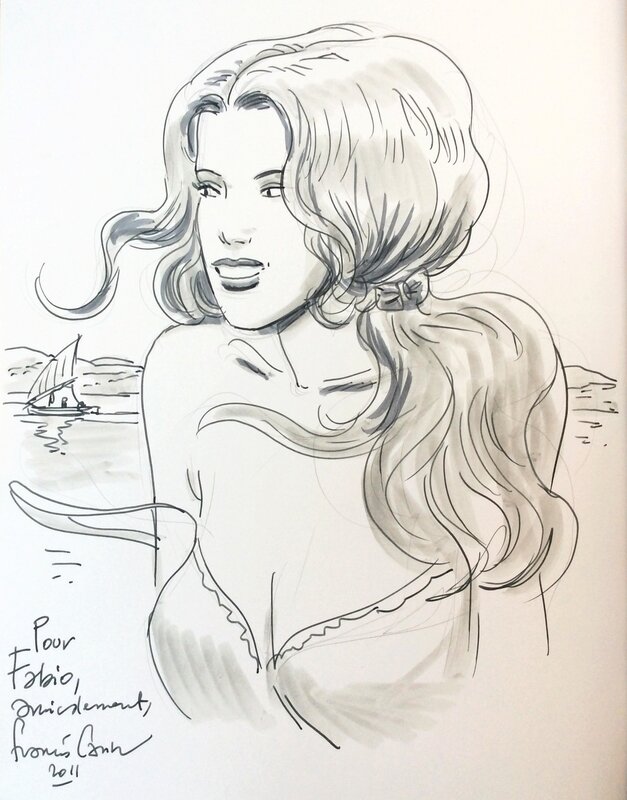 Ella Mahé by Francis Carin - Sketch