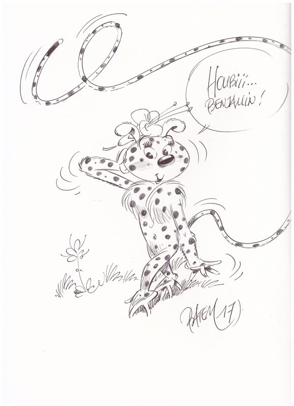 Le Marsupilami - T3 by Batem - Sketch