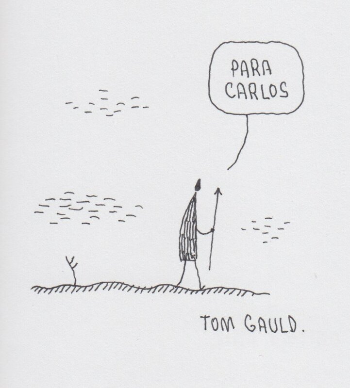 Goliat par Tom Gauld - Dédicace