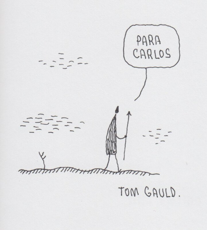 Goliat par Tom Gauld - Dédicace
