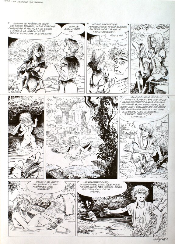 Michel Weyland, Aria – Tome#17 – La vestale de Satan - Comic Strip