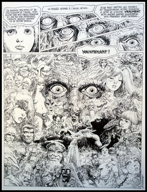 Grzegorz Rosinski, Jean Van Hamme, Thorgal - Les Yeux de Tanatloc - Comic Strip