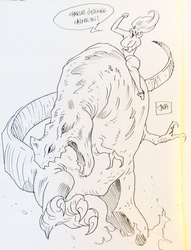 Dinosaur Bop by Jean-Marie Arnon - Sketch