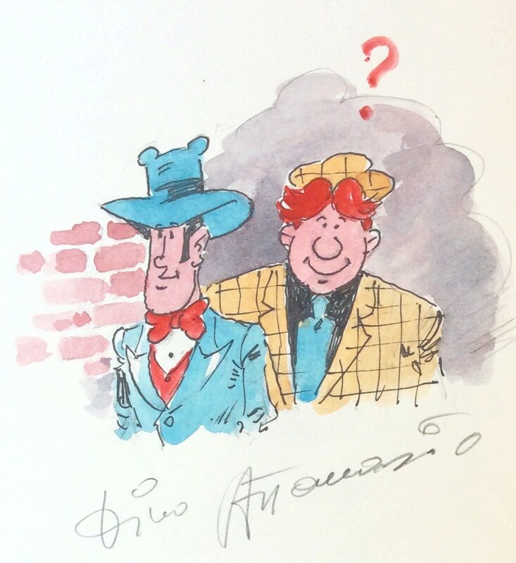 Johnny Goodbye par Dino Attanasio - Dédicace
