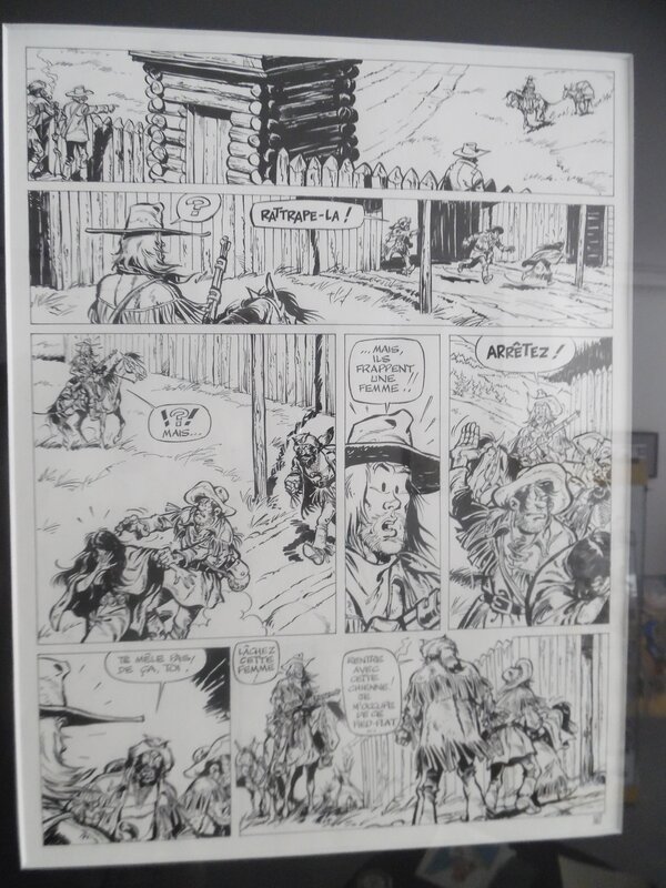 Derib, Buddy Longway - Chinook - Comic Strip