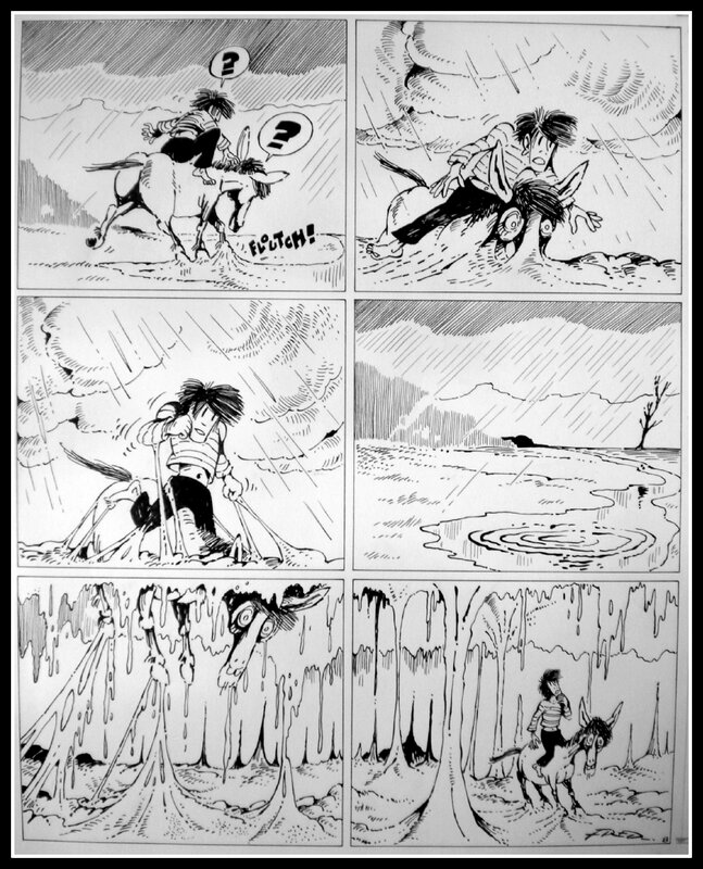 Fred, Philémon - L'Âne en Atoll - Comic Strip