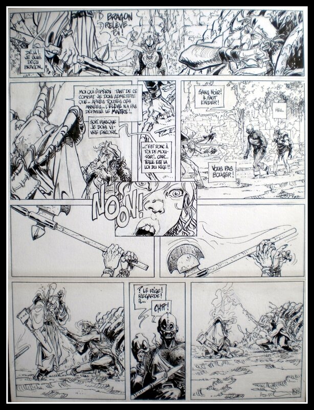 Régis Loisel, Serge Le Tendre, La Quête de l'oiseau du temps - Le Rige - Comic Strip