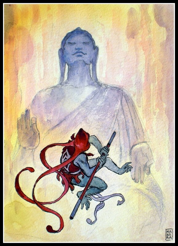 Le Singe by Milo Manara, Enzo Biagi - Comic Strip