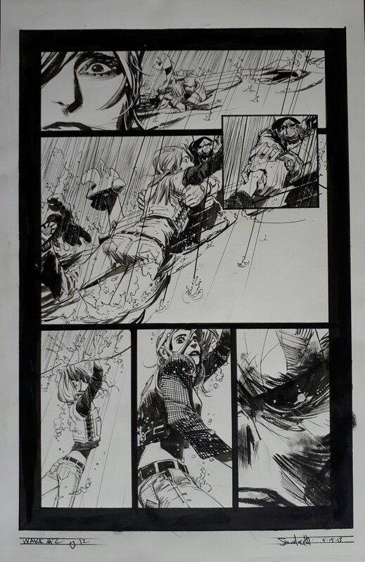 Sean Murphy - The wake #2 pg 12 - Planche originale