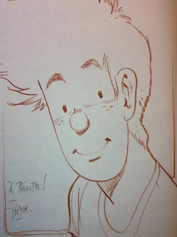 Broussaille by Frank Pé - Sketch