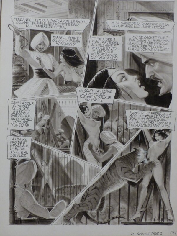 Georges Lévis, Les perles de l'amour_planche 37 - Comic Strip