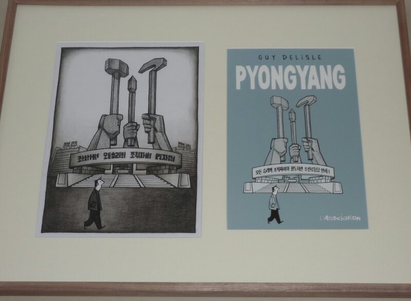 Pyongyang par Guy Delisle - Couverture originale