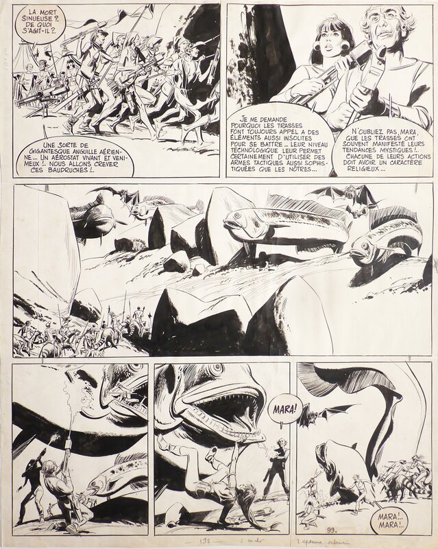 Paul Gillon, Jean-Claude Forest, Les Naufragés du Temps - Comic Strip