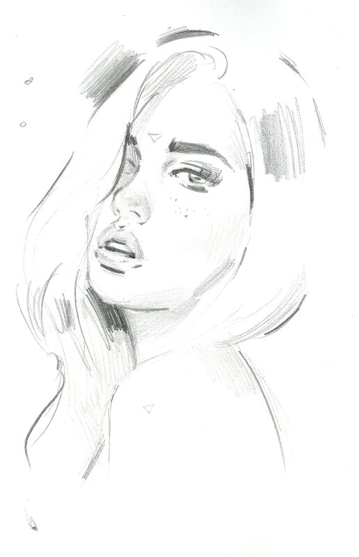 Lady by Marta Nael - Sketch
