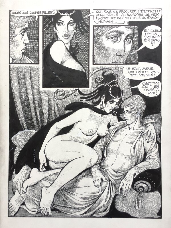 Georges Pichard, J. M. Lo Duca, La Comtesse Rouge p38 - Comic Strip