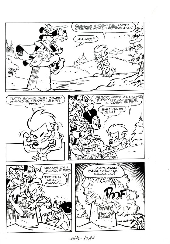 Topolino by Massimo De Vita - Comic Strip