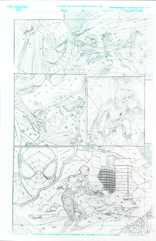 Mike Wieringo, The friendly neighborhood Spider-Man n. 4 p. 22 - Planche originale