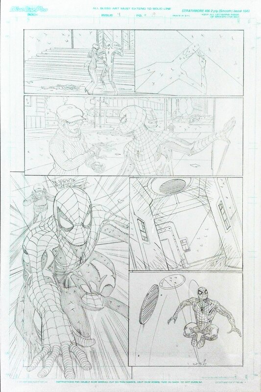 Mike Wieringo, The friendly neighborhood Spider-Man n. 4 p. 19 - Comic Strip
