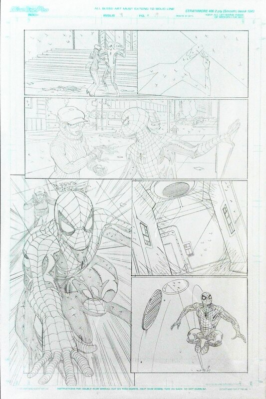 Mike Wieringo, The friendly neighborhood Spider-Man n. 4 p. 19 - Planche originale