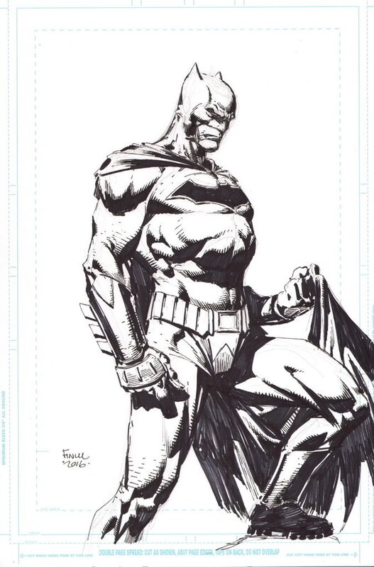 Batman par Finch - Illustration originale