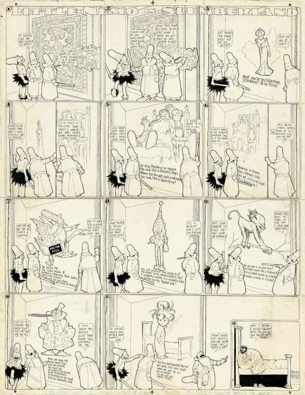 Winsor McCay - Little Nemo in Slumberland - Planche originale